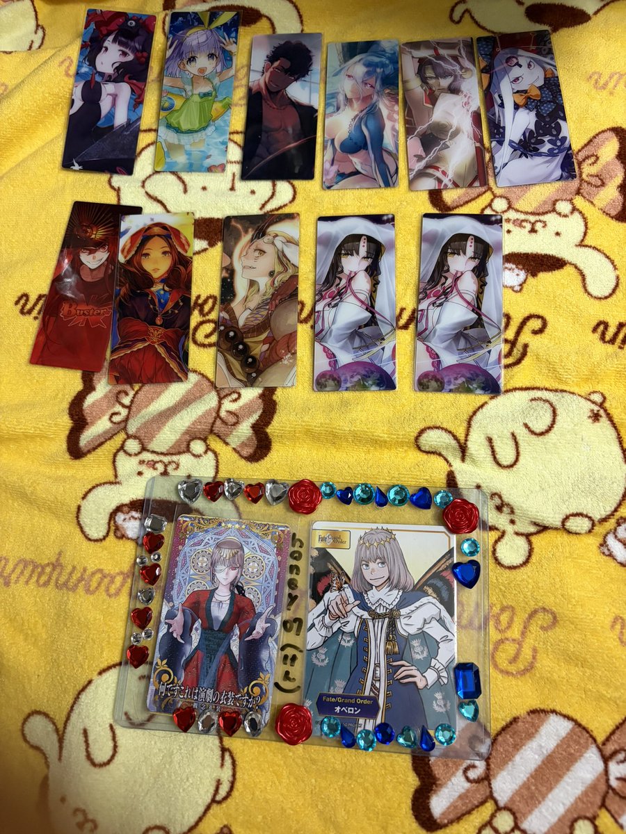 Hinay07Honey07's tweet photo. ［交換・譲渡］fgo 
編成画面風カード、ポートレイト等
譲)画像3〜
求)オベロン　ナイチンゲール等画像1 条件は画像2
fgoフェス2日目8/2日　
星見8月7日金
参加予定　郵送 都合が合えば別に都内手渡し可能です。 https://t.co/Xf6o9O67JQ
