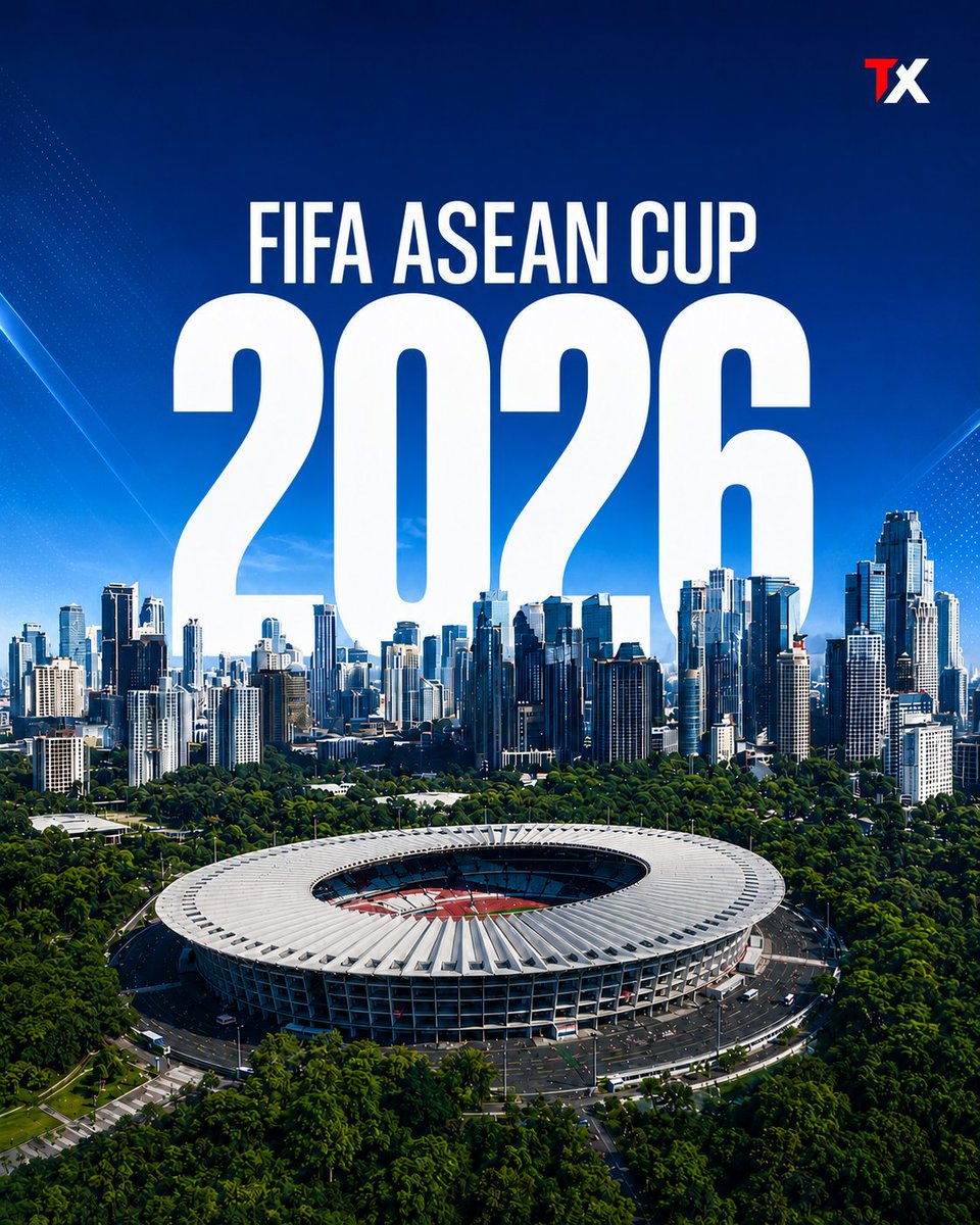 TimnasXtra's tweet photo. 🚨 𝐅𝐈𝐅𝐀 𝐀𝐒𝐄𝐀𝐍 𝐂𝐮𝐩 𝟐𝟎𝟐𝟔: Everything you need to know 👇

🏟️ 𝐇𝐨𝐬𝐭𝐬
🇮🇩 Indonesia — Division 1
🇭🇰 Hong Kong — Division 2

🌏 𝐏𝐚𝐫𝐭𝐢𝐜𝐢𝐩𝐚𝐭𝐢𝐧𝐠 𝐭𝐞𝐚𝐦𝐬

Division 1
🇹🇭 Thailand (#94)
🇻🇳 Vietnam (#99)
🇮🇩 Indonesia (#118)
🇵🇭 Philippines (#135)
🇲🇾 Malaysia (#136)
🇮🇳 India (#138)
🇸🇬 Singapore (#148)
🇵🇰 Pakistan (#198)

Division 2
🇭🇰 Hong Kong (#156)
🇲🇲 Myanmar (#158)
🇰🇭 Cambodia (#175)
🇱🇦 Laos (#185)
🇧🇳 Brunei (#190)
🇹🇱 Timor-Leste (#201)

📅 𝐓𝐨𝐮𝐫𝐧𝐚𝐦𝐞𝐧𝐭 𝐝𝐚𝐭𝐞𝐬
21 September – 6 October 2026 (FIFA International Match Calendar)

🏆 𝐅𝐨𝐫𝐦𝐚𝐭
• 14–16 participating teams across two divisions
• Division 1: 8 teams (2 groups of 4)
• Division 2: 6 teams (2 groups of 3)
• Group winners advance to their respective Division Finals

📈 𝐂𝐨𝐦𝐩𝐞𝐭𝐢𝐭𝐢𝐨𝐧
• All matches count as official international friendlies
• FIFA World Ranking points awarded
• Goal-Line Technology, VAR & Football Video Support (FVS) available

📋 𝐒𝐪𝐮𝐚𝐝 𝐫𝐞𝐠𝐮𝐥𝐚𝐭𝐢𝐨𝐧𝐬
• Provisional squad: 35–55 players (minimum 4 goalkeepers)
• Match squad: 23 players (minimum 3 goalkeepers)
• Up to 20 team officials registered (11 on matchday)

💰 𝐏𝐫𝐢𝐳𝐞 𝐦𝐨𝐧𝐞𝐲
• Total prize pool: Over $4 million
• Division 1 champions: $1,000,000
• Division 2 champions: $300,000
• Participation fee: $125,000 per association

[@izeeshaan3]