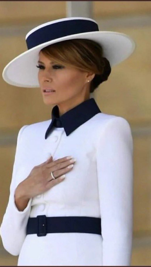 FFT1776's tweet photo. Melania Fun Facts:

• Pays for her own wardrobe. Not one taxpayer dollar goes toward her clothing.

• Takes no salary (common)

• Runs one of the leanest First Lady offices in modern history with a fraction of the usual East Wing staff:

Melania: 5 - 7
Michelle Obama: 12 
Jill Biden: 24

Melania respects the position and taxpayer … that’s the difference.
