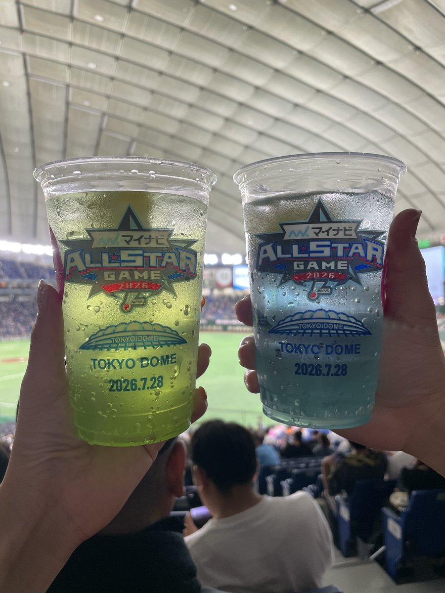 gulifff_n's tweet photo. マイナビ オールスターゲーム2026
色んな球団の応援がみれて幸せ〜!

みんなで読売倒すのやめて🤣
来年は日ハムの交流戦みるって目標ができたぞ〜! https://t.co/V1d400TeIw