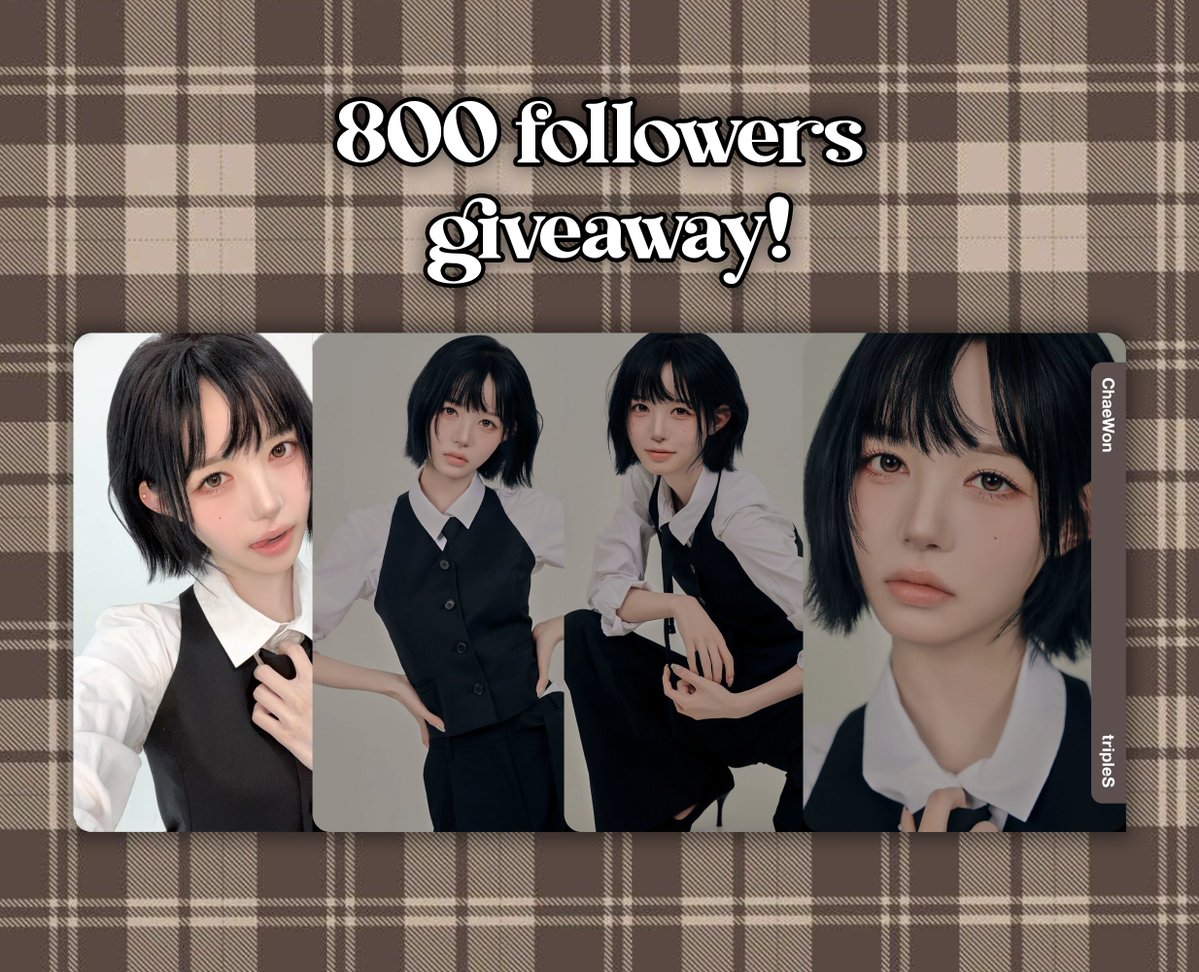 S21Base's tweet photo. thank you so so much for 800 followers!! ill be doing a giveaway as a thank you :D 🤍🤍
one winner will win this chaewon objekt set!

rules:
♡ must be following
♡ like &amp; retweet this post
♡ comment your id!

ends when the comments close! https://t.co/4cYT7Dd6eH