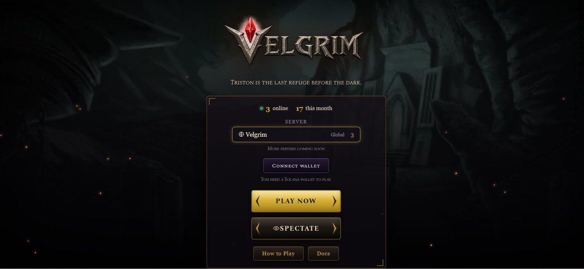 VelgrimOnline's tweet photo. Day 1:
Welcome to Velgrim
https://t.co/O8SaYTNk2z

@blknoiz06 https://t.co/0ndTkDzRIW