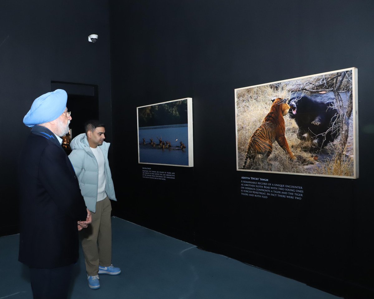 HardeepSPuri's tweet photo. India’s sustained conservation efforts have enabled us to nurture the world’s largest, most viable and stable tiger population.

On #InternationalTigerDay, I commend the unwavering commitment of our forest staff, conservationists, researchers, local communities and all others who have contributed to keeping tigers safe, secure and thriving.

This remarkable achievement reflects the power of their collective effort and enduring commitment to wildlife conservation. May we continue to build on these efforts and preserve our rich biodiversity for generations to come.