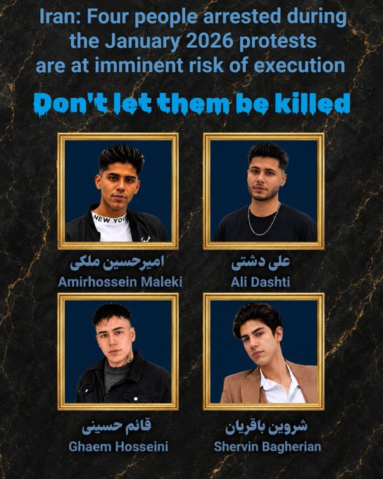EpicFuryIran's tweet photo. @FZomorodif35743 @POTUS @netanyahu @realDonaldTrump, every day you keep negotiating with the men who want these young Iranians dead, you dishonor their courage. 

They risked everything for freedom.💔

Don't reward their executioners with more time. #FinishTheJob https://t.co/2vKJ4Oik1F