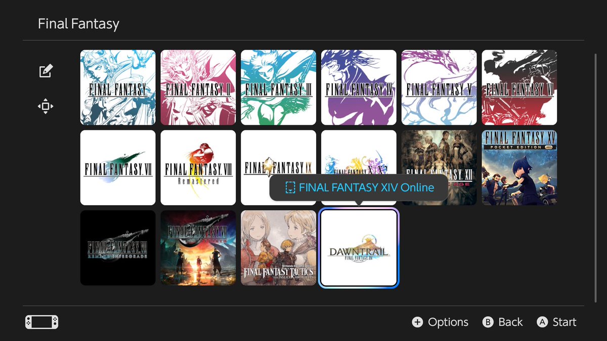 TropicalMaku's tweet photo. One step closer to having all the numbered Final Fantasy games playable on the Switch 2. https://t.co/8159kxu97I