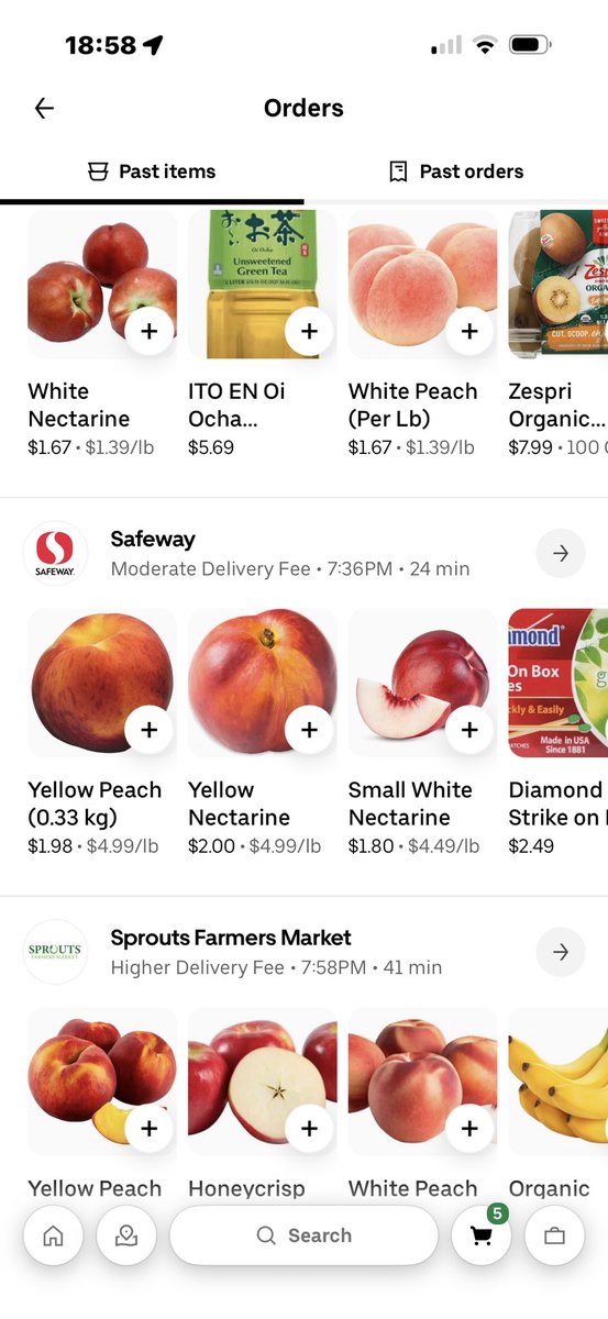 maningshan's tweet photo. My monthly investment on peaches is around $200, if you put them in the fridges and eat it increases life happiness by a lot! 
I like crispy peaches https://t.co/7SFbyFylq8