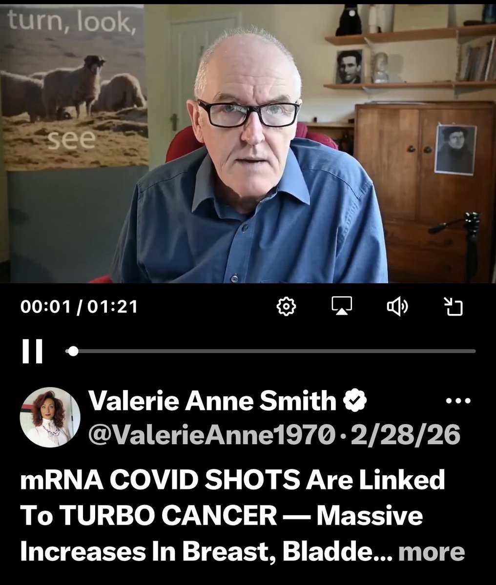 FullyEngaged717's tweet photo. 6 years ago WE WARNED ANYONE WHO WOULD LISTEN. 
They called us “anti science conspiracy theorists”. 
Well, the ugly truth is finally going mainstream. 

I wish we had been wrong. 😞😖

⬇️

Valerie Ann Smith, X 

mRNA COVID SHOTS Are Linked To TURBO CANCER — Massive Increases In Breast, Bladder & Colorectal.

Dr. John Campbell reveals Italian peer-reviewed study: +54% breast, +62% bladder, +34% colorectal after at least 1 dose

THIS IS GENOCIDE BY INJECTION. NO more denials.

https://t.co/s6UyFUZhdi