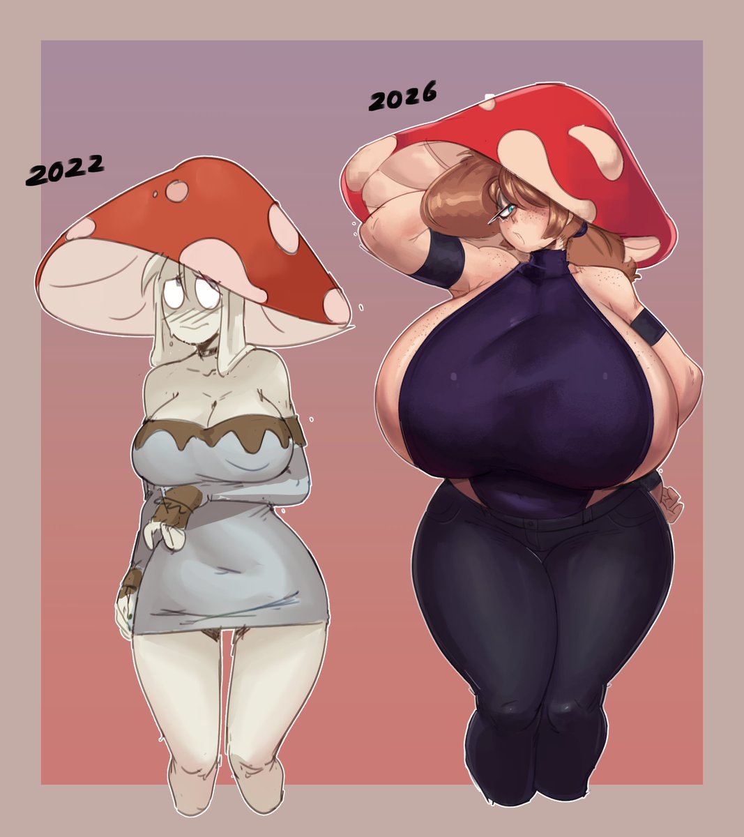 GarpSand's tweet photo. Mamá de Abigail 🍄
Primer Diseño // Actual https://t.co/QTLf9kneCh