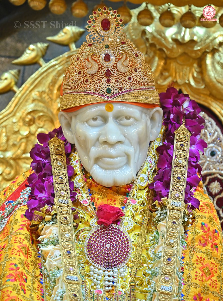 SSSTShirdi's tweet photo. *!! ॐ साई राम !!*
*श्री साईबाबा संस्थान विश्वस्त व्यवस्था,शिर्डी*
*!! ॐ Sai Ram !!*
*Shri Saibaba Sansthan Trust, Shirdi*
≈≈≈≈≈≈≈≈≈≈≈≈≈≈≈≈≈ 
*आरती :-शिर्डी माझे पंढरपुर*
*बुधवार २९ जुलै २०२६*  
*Aarti :-Shirdi Majhe Pandharpur*
*Wednesday 29 July 2026* https://t.co/XdDmqWwiS0