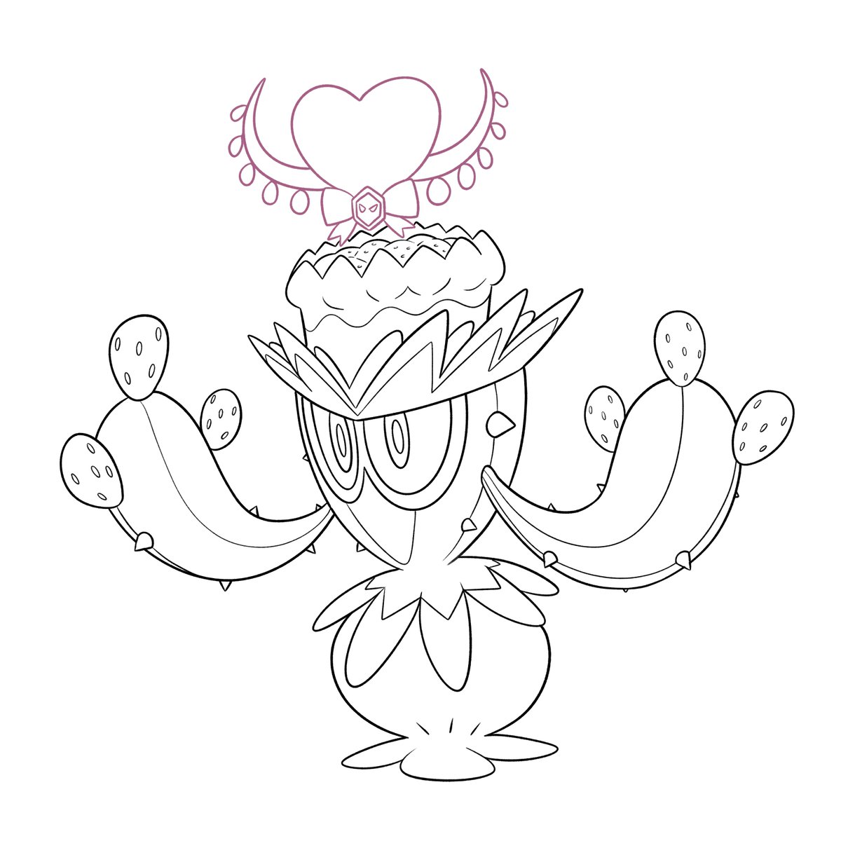 sarivalregion's tweet photo. Sketches of Tera Gilamelt and Tera Splatatus. Designed by @jhoanjlf 

Lotus flower + fire tera crown. Strawberry cake + fairy tera crown. https://t.co/Oo75uXEbBM