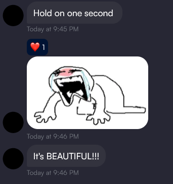 NahokoVeta's tweet photo. Genuinely the best feeling as an artist 🖤
I love hearing that people actually enjoy the things I make! https://t.co/7ymXUYTJer