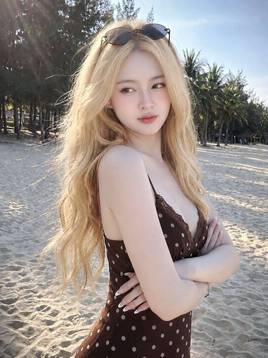 Bella98V's tweet photo. Biển vẫn xanh, nắng vẫn vàng, còn em vẫn là chính mình. 💛 https://t.co/fGEJxfcV3n