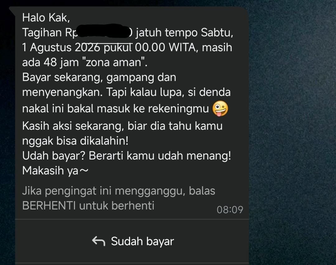 LS3018HJ's tweet photo. halo #wargadebtfree  ini ga akan tbtb ada dana masuk ke rekening kan ya? ini dari akun official bansak btw...😿 https://t.co/PbiMeUwyaf