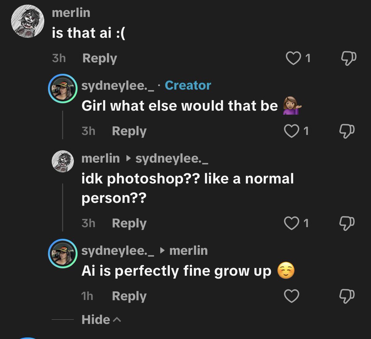 multixbella's tweet photo. Saw this on TikTok… 😬 I’m sorry y’all but I’m an ai HATER and chatgbt will not be used in this household EVER https://t.co/WM3m5O9TIA