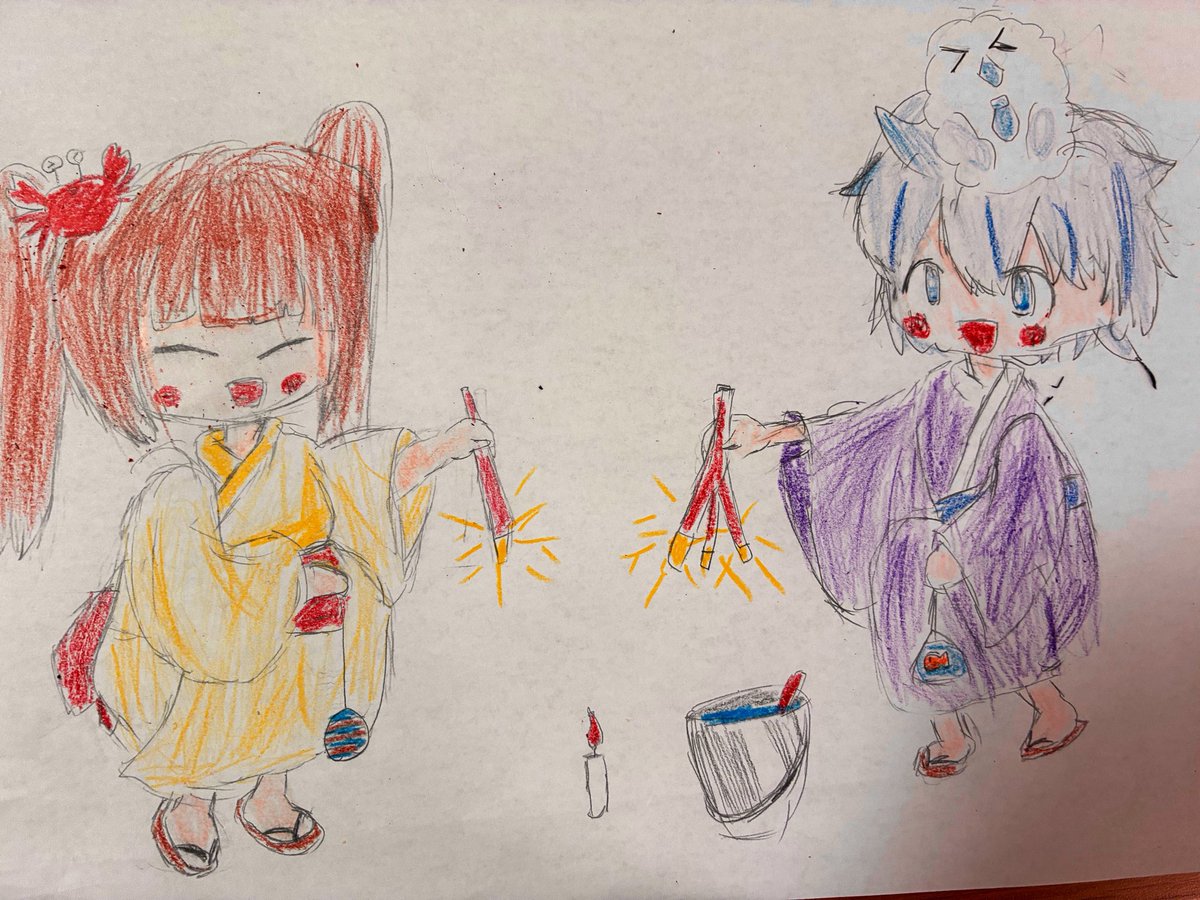 manav0305's tweet photo. #かにてつファンミアート
 #みてみてかにぱん
前に投稿した絵が、動物病院の動画で紹介されたのが嬉しくて、また書いてみましたー！まだイラスト初心者ですが、暖かい目で見守ってくれると嬉しいです！ ！ https://t.co/YudnbHplGm