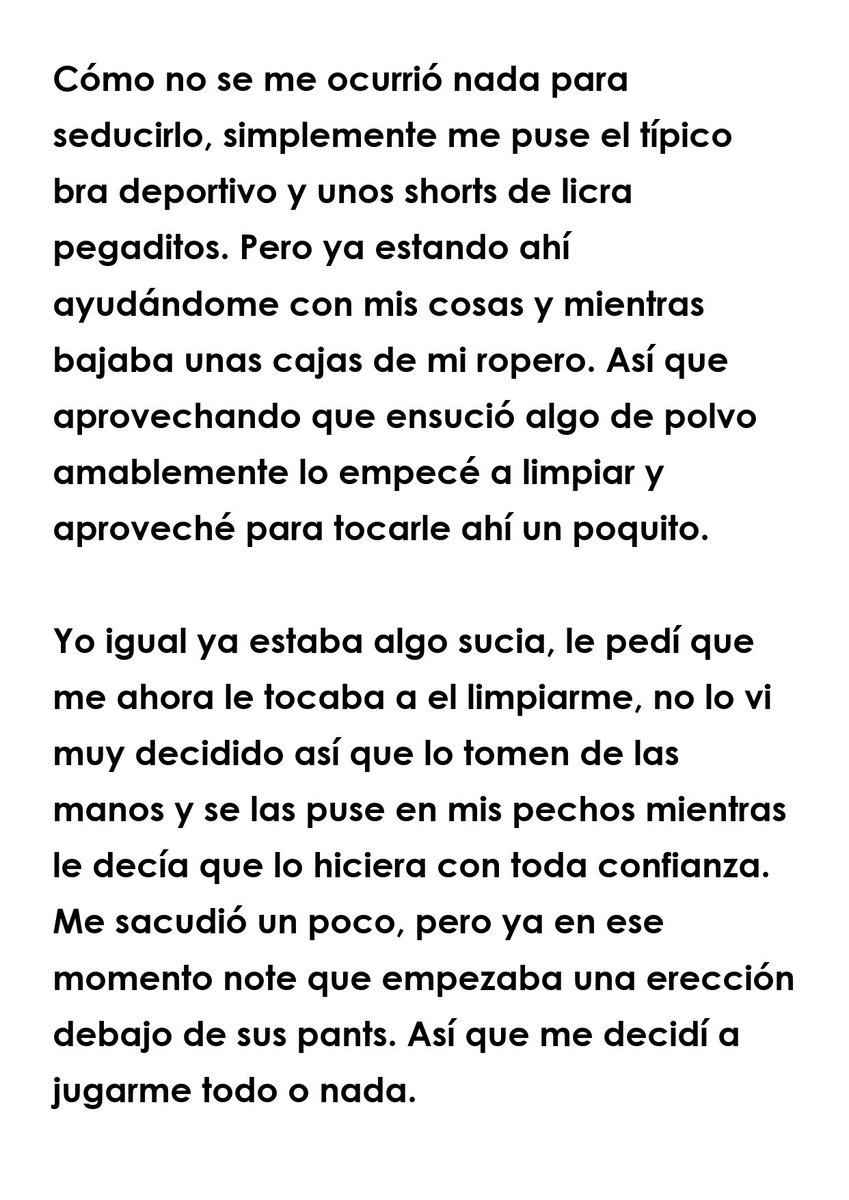 AndyInces's tweet photo. Porque lo prometido es deuda:
El inicio de una historia incestuosa entre mi sobrino y yo.
Se lass dejaré así por ahora, si les gusta buscare una forma más cómoda de seguirles contando. Porque con puro texto aquí era más difícil hahaha
#incesto #taboo #incestoreal #tia #sobrino https://t.co/YJAaeFjOzb