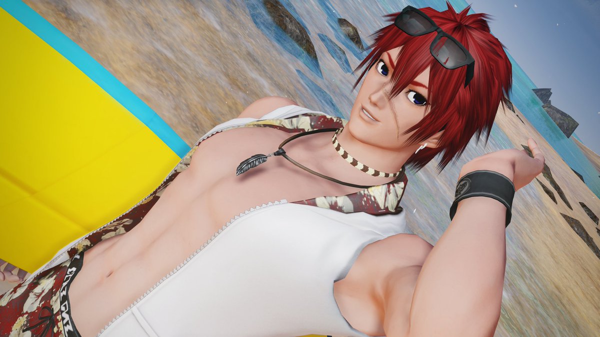 Beach day! 🌊🏖🌞 #MaintDaySS #メンテの日なのでssを貼る #PSO2NGS