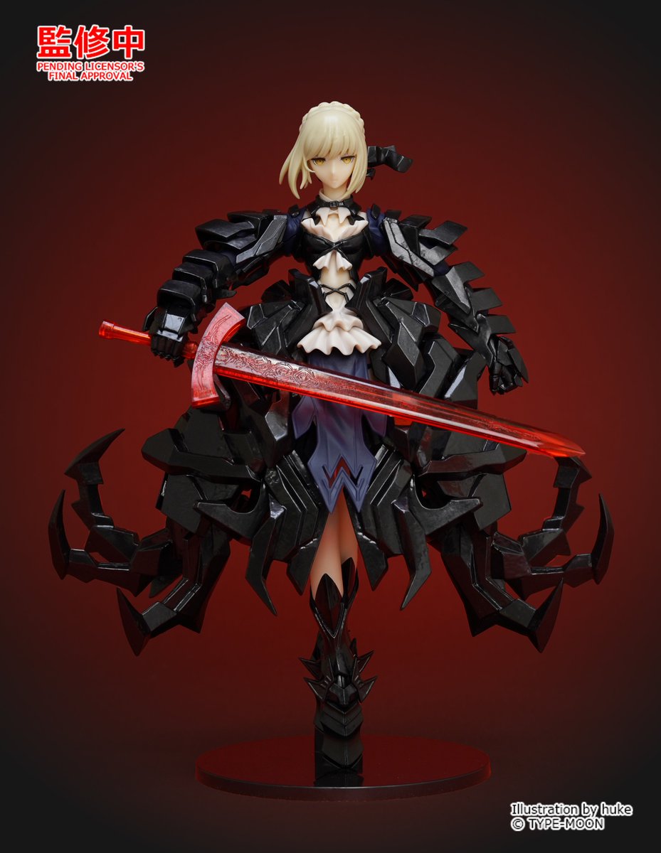 gsc_kahotan's tweet photo. ◤◢◤◢◤商品化決定◢◤◢◤◢

Reincarnation 
セイバー・オルタ huke Ver.
￣￣￣￣￣￣￣￣￣￣￣￣￣￣￣
グッスマがかつて手がけたスケールフィギュアを、現代の技術で #プラモデル として再構築するシリーズ＝#リンカネ！

開発中サンプルを初公開です✨️
#fate_sn_anime https://t.co/K8k1s5J9BU