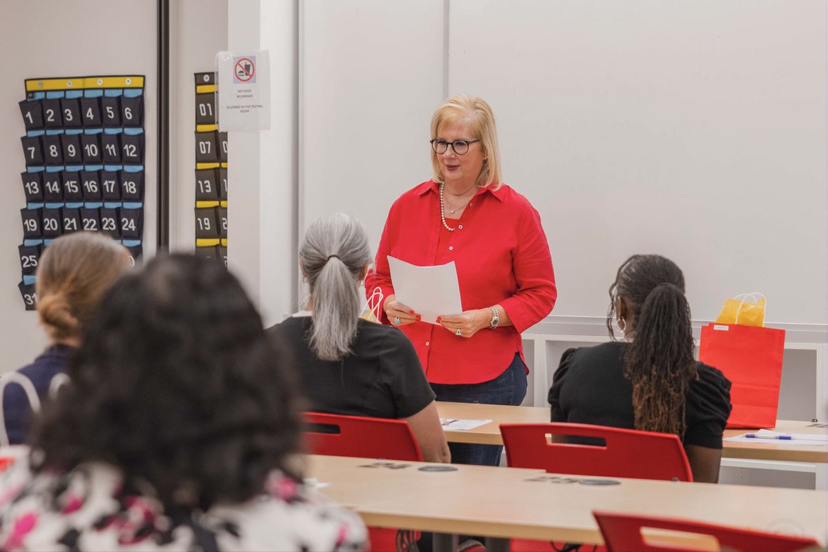stthomashouston's tweet photo. Earlier this month, the UST Peavy School of Nursing hosted its first Adjunct Faculty Meet & Greet and Orientation for about 40 new and returning adjunct faculty nurses. #nursing #usthouston https://t.co/SvGd7dkH2m
