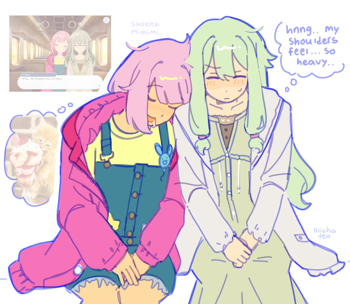 niichatea tweet picture