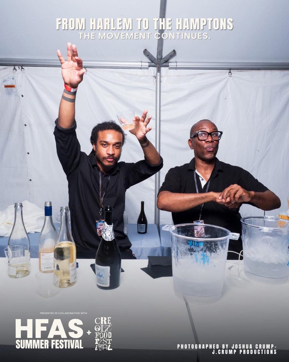 harlemfinearts's tweet photo. What we created together at Duck Walk Vineyards was more than an event—it was the beginning of a new era in the culture.

A heartfelt thank you to the Creole Food Festival for sharing this vision and this space with us. https://t.co/uxUMErLlYN
