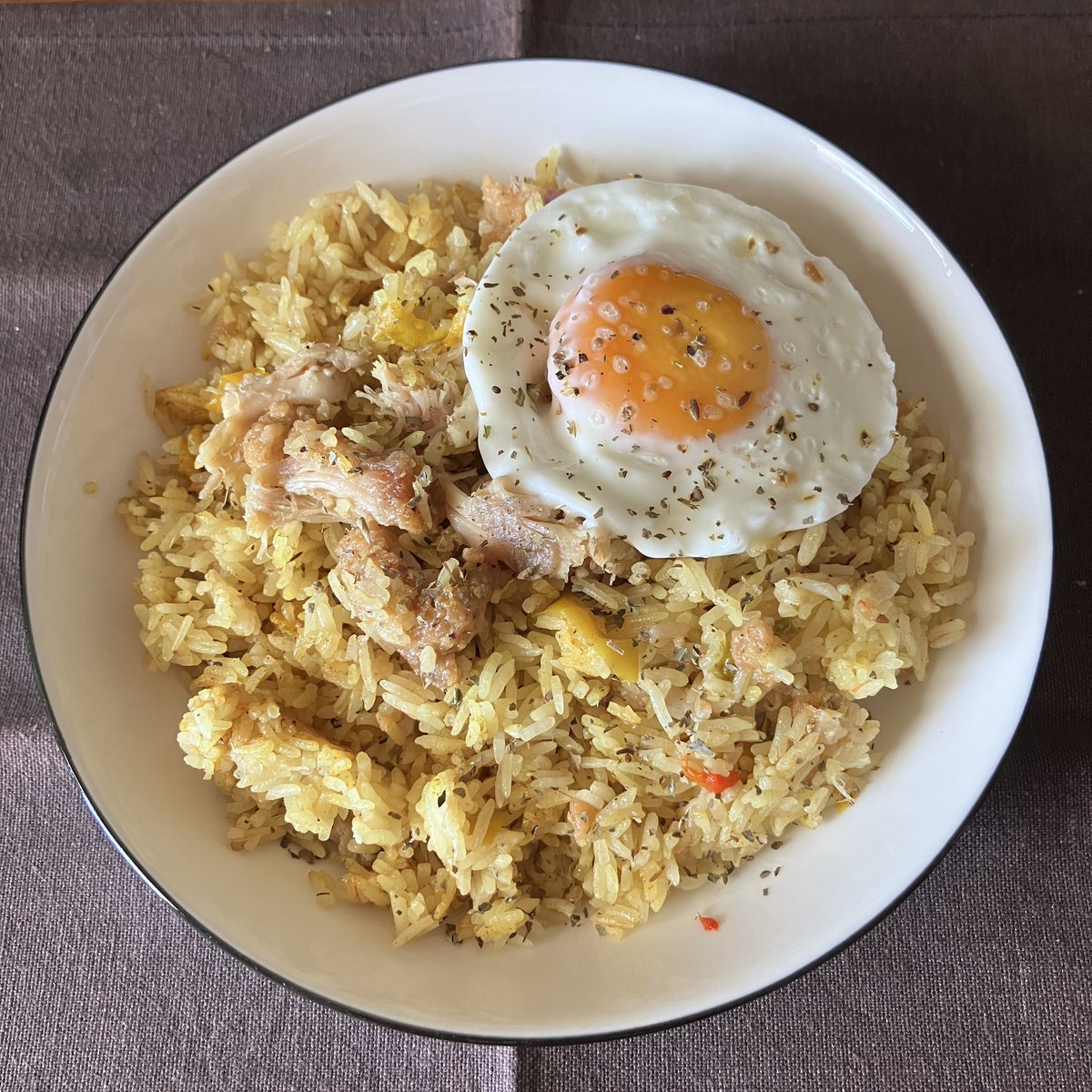 kazugadget's tweet photo. 少し早いけど昼飯
今日のビリヤニ https://t.co/kw4cIUNF03