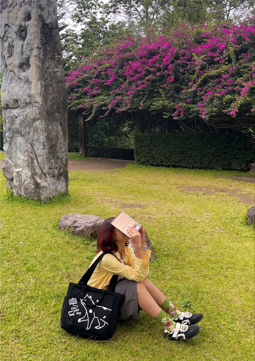 bielbiey's tweet photo. Imagine your life where you just read your favorite books and visit cute places °❀⋆.ೃ࿔*:･🌷 https://t.co/KDMIrt4q0b