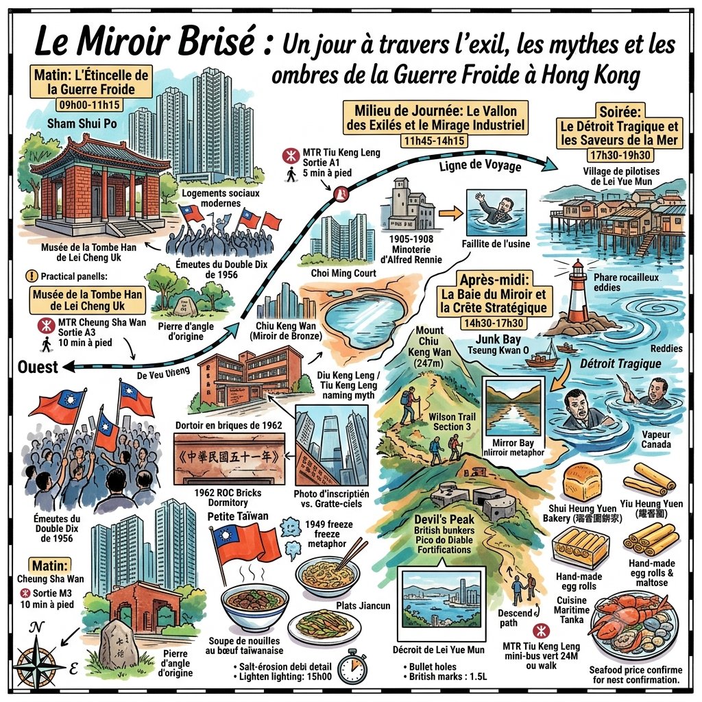 LawrenceAn10's tweet photo. Sous les tours de Hong Kong se cache Rennie’s Mill, la « Petite Taïwan ». Découvrez ses 3 noms effacés, la faillite de la minoterie d'Alfred Rennie et 50 ans d'exil durant la Guerre froide.

📖 Article complet : https://t.co/OIdeYQbBqM
#Historicaltravelstories #HongKong https://t.co/1jnrC4RVdE