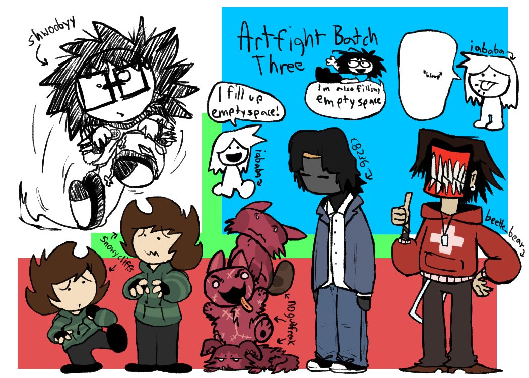 thejoelol's tweet photo. @MsBonnieArt hi im joelol i made a bfk and im gonna make a beefykay too
i try to do art a bunch of different ways with my webshow and all so i hope people r interested in that :)
also my recent artfight attack https://t.co/AHrLU319x8