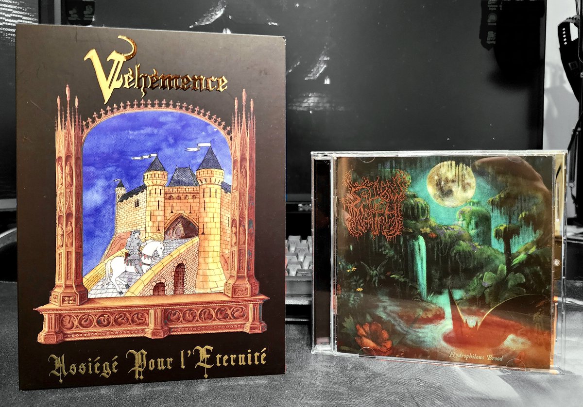maxwelldusswell's tweet photo. Mail day...

The newest Véhémence and Sallow Moth. Very nice if I say so myself.

@gonemage thanks again for such a killer record and congrats on the positive reception! https://t.co/kGX9fUoeXG