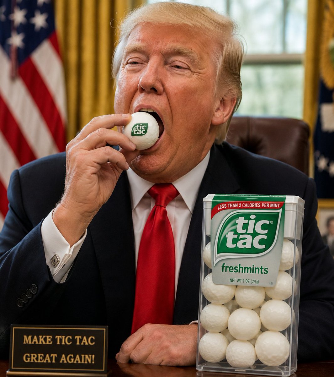 fangtiago's tweet photo. @Acyn Why don't they MAKE Tic Tacs as big as GOLF BALLS? Big, beautiful GOLF BALLS. That way, I can both eat them and play with them every weekend!!! https://t.co/jSErnqF13l
