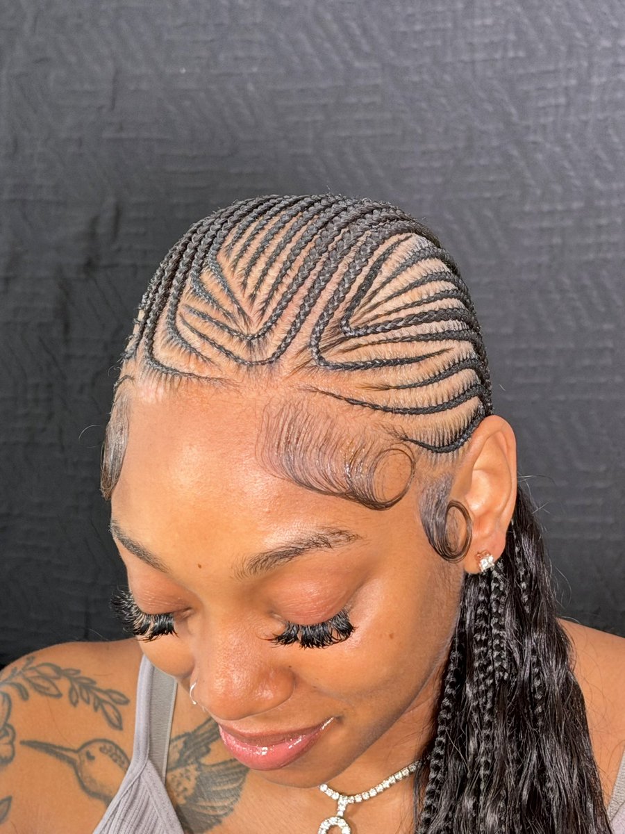 bretooexclusive's tweet photo. MS STITCH HERSELF 🐐😍😍😍😩always neat and clean !! 30 freestyle with boho calf length 
ig | breethebraiderr https://t.co/abhzqpqpI2
