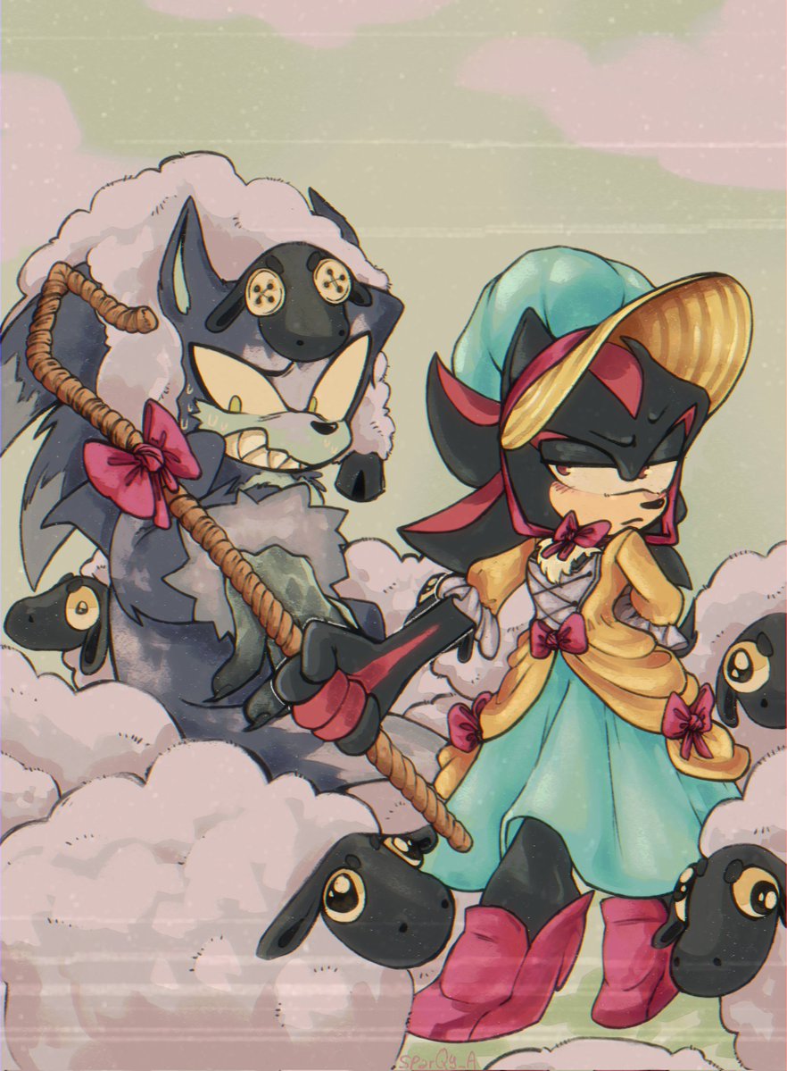 SparQy_A's tweet photo. 🐺Si lobito se porta mal, palazo🐑

#Sonadow #Shadonic #Sonicthehedgehog #Sonicthewerehog #Shadowthehedgehog https://t.co/fkydpVUVgv