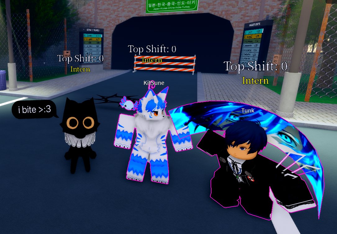 staticbats's tweet photo. The epitome of roblox.... From left to right. Me, My partner, and my brother https://t.co/ojE871G15J