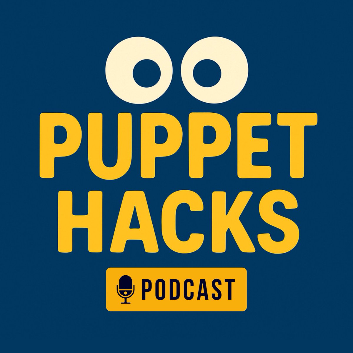 Puppet_Hacks's tweet photo. .,: Coming Soon :,.

Puppet Hacks: Podcast

Always 5-10 minutes.

Short Bites of Knowledge. https://t.co/gAXjMCEM3d