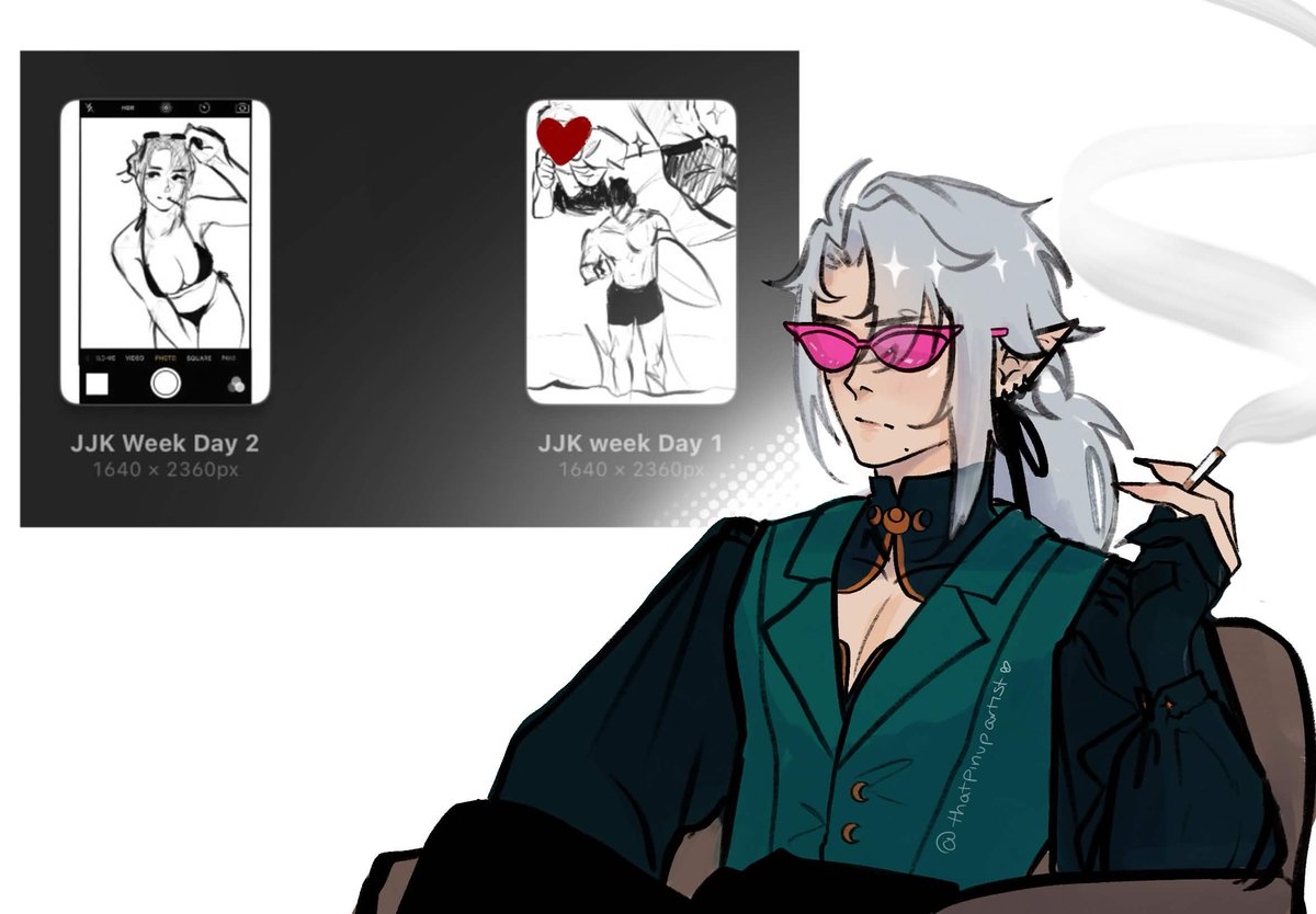 thatpinupartist's tweet photo. i have devious plans for august ( ¬⩊¬) x https://t.co/WzOJWkrS6A