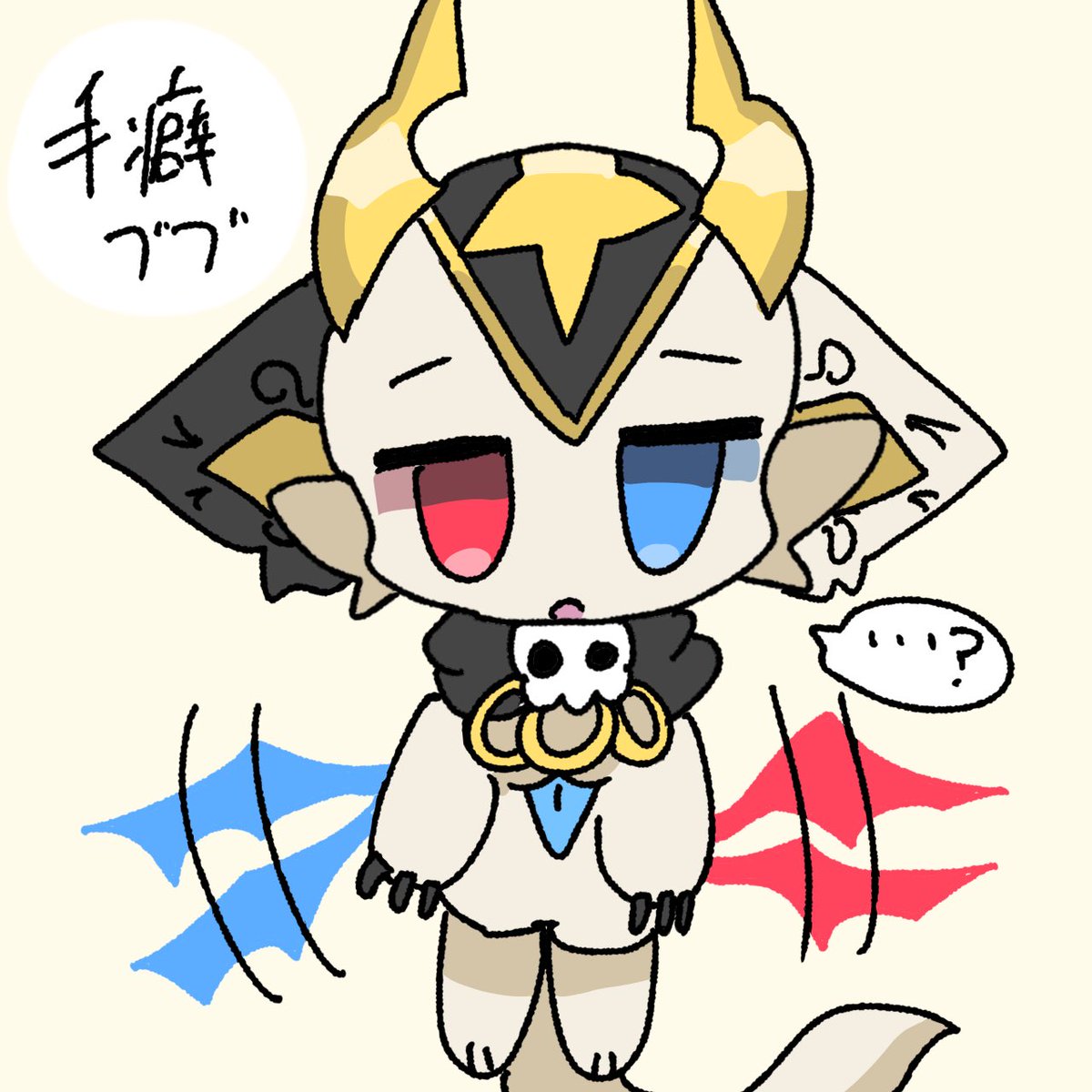 Charsiu25's tweet photo. ブブ様てんこ盛りセット！
#でびコネ
#イラスト https://t.co/vfmaQzFtxM