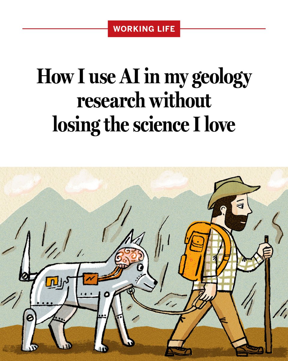 ScienceCareers's tweet photo. How I use AI in my geology research without losing the science I love

“I have gained the confidence to learn tools I never imagined,” this Ph.D. candidate (@thegeopope) writes. #PhDChat https://t.co/ytumaVjNlI https://t.co/SFksUBIEjO