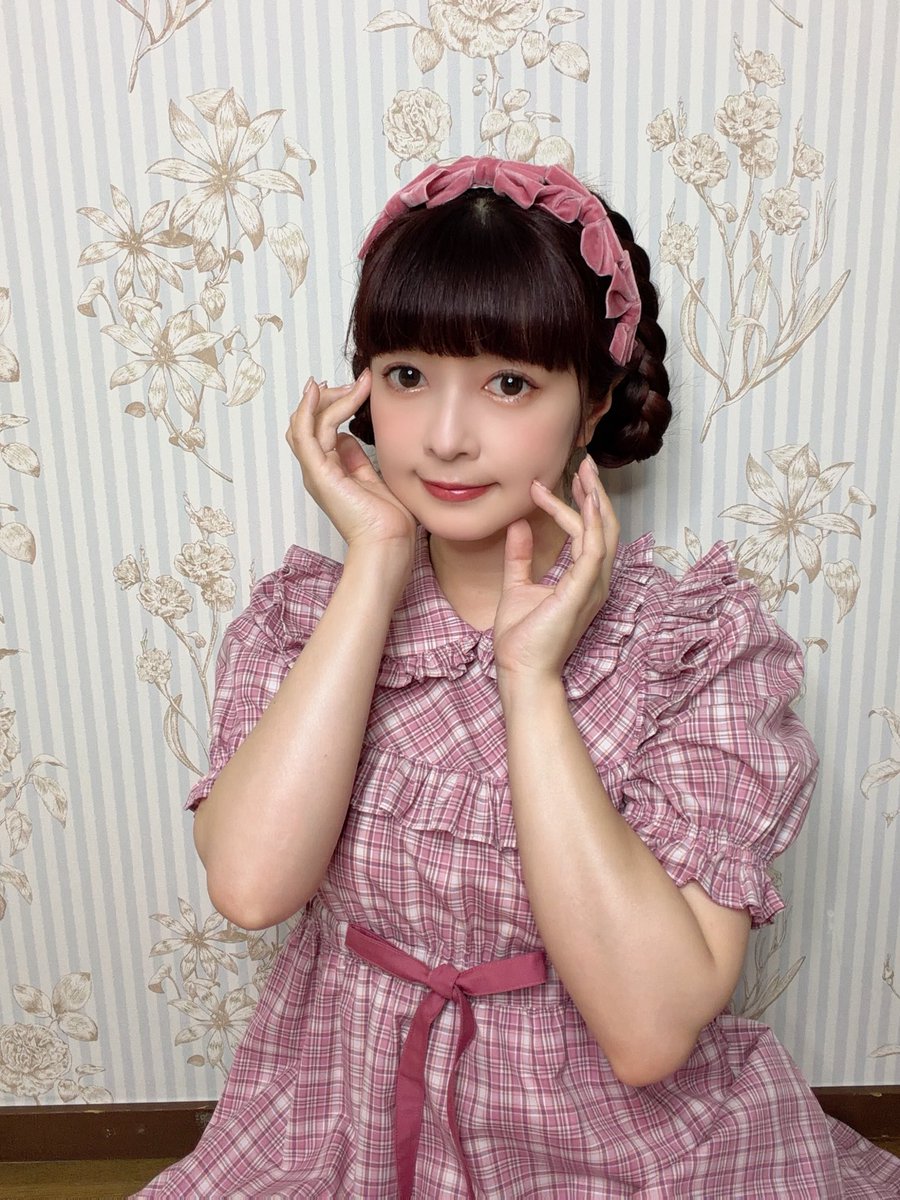 ピンクチェック大好き💕