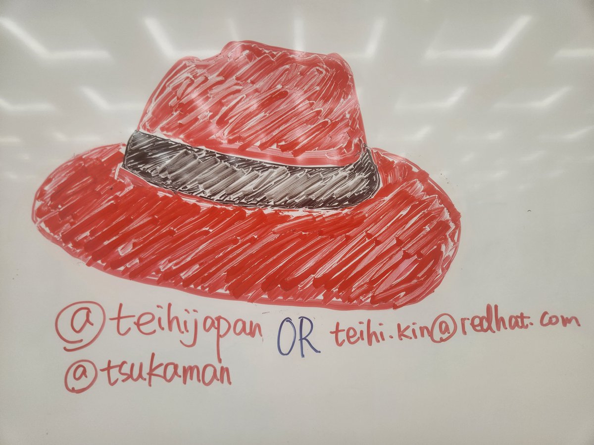 teihijapan's tweet photo. レッドハット採用情報にご興味がありましたらブースにいるので、お問い合わせください～✨
#KubeCon #CloudNativeCon https://t.co/I7OQFZigRl