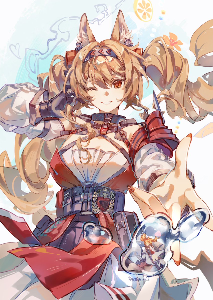 pomao_Iris's tweet photo. アンジェリーナ
#アークナイツ https://t.co/XS14TyEkZZ