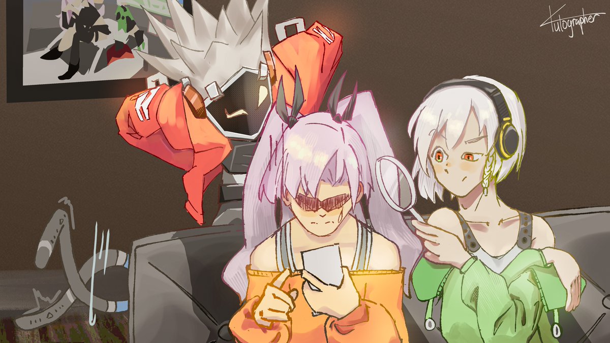 Kutographer's tweet photo. She lost her 5050 to the cat again

Art trade for @SplashyInk. Thank you @Yidhari_Timely for organizing the event. Had a fun time drawing this <3
#zzzSummerArtTrade https://t.co/wdoTmqolES