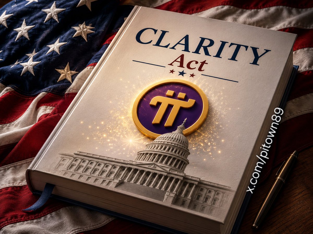 pitown89's tweet photo. 🤜🗯️ DOES PI NEED THE CLARITY ACT TO PASS? 🙄

The answer is YES & NO 🤔🤨

👍 1️⃣ YES 

Looking from the US market perspective:

The CLARITY Act could create a clearer legal framework for digital assets in the US. If passed, exchanges, investment funds, and businesses would gain more transparency and confidence when participating in the crypto market.

For Pi Network, this could be a favorable factor. Over the years, Pi has focused on building its foundation with elements like KYC/KYB, aimed at strengthening user and business verification, along with blockchain technology upgrades like BN254 and Poseidon, which support advanced security mechanisms such as zero-knowledge proofs (ZKP).

These preparatory steps don't mean Pi depends on CLARITY, but if the legal environment in the US becomes clearer, Pi could have more opportunities to expand its ecosystem, attract businesses, and reach larger institutions.

🤨 2️⃣ NO

CLARITY is not the deciding factor for Pi Network's success or failure.
A law can create a favorable environment, but it cannot replace the real value of an ecosystem. Pi's success still depends on these core factors:

➤ Whether the ecosystem creates many practical and useful applications
➤ Whether users actually use Pi for payments, transactions, and daily activities
➤ Whether businesses see value and accept Pi in their business operations
➤ Whether Pi Network continues to maintain standards of security, legal compliance, and global scalability

BOTTOM LINE 💭

CLARITY can be seen as a "tailwind," helping Pi and the entire crypto industry gain more favorable conditions for growth in the US, but it is not the deciding factor for success.

If CLARITY passes, Pi could benefit from a more transparent market and stronger participation from major institutions. 
But even without CLARITY, Pi still needs to prove its value through its own ecosystem, practical applications, and level of real-world adoption.

CLARITY may help Pi accelerate, but real practical value is what ultimately determines how far Pi can go 🚀

😉 Follow https://t.co/LrYeO6qqbJ
♻️ Repost
💭 Comment
🔔 Turn on Notifications