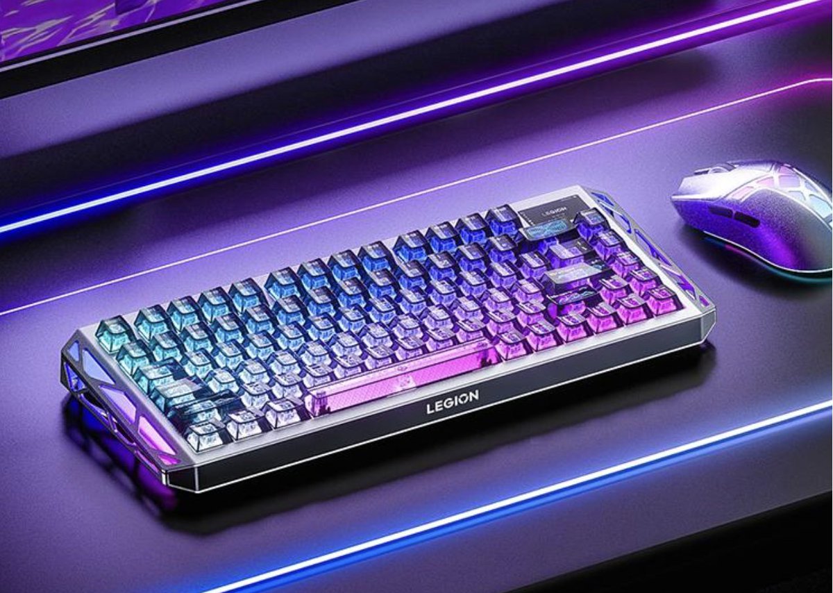 stufflistings's tweet photo. Gadget of the day.

This keyboard has an 8000mAh battery, more than many smartphones out there 😳 

The Lenovo Legion R7 RT75... https://t.co/Q2SK4I3UhC