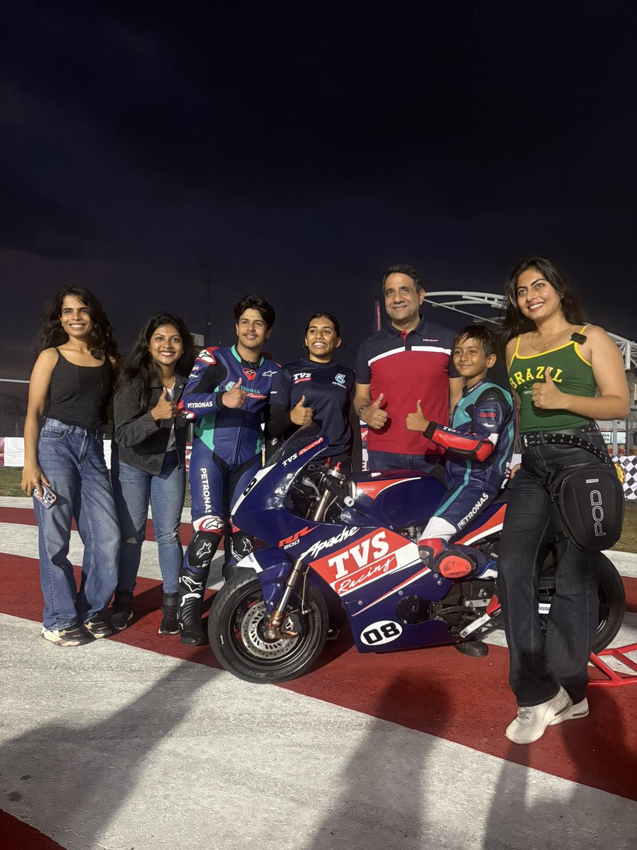 Vimalsumbly's tweet photo. The future of racing starts young.

Introducing the TVS Racing MiniGP Programme + TVS Apache RR200 India’s first dedicated MiniGP programme by an OEM. Racing DNA, passed down. 

#TVSRacing #MiniGP #ApacheRR200 https://t.co/qtuRKFKyui