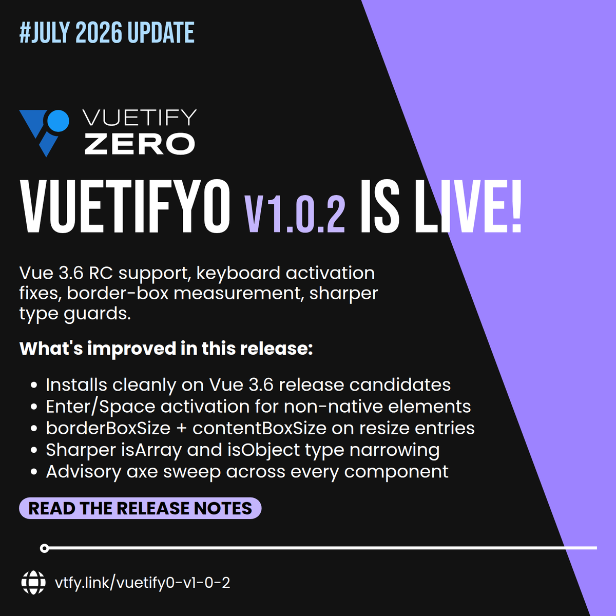 Vuetify tweet media