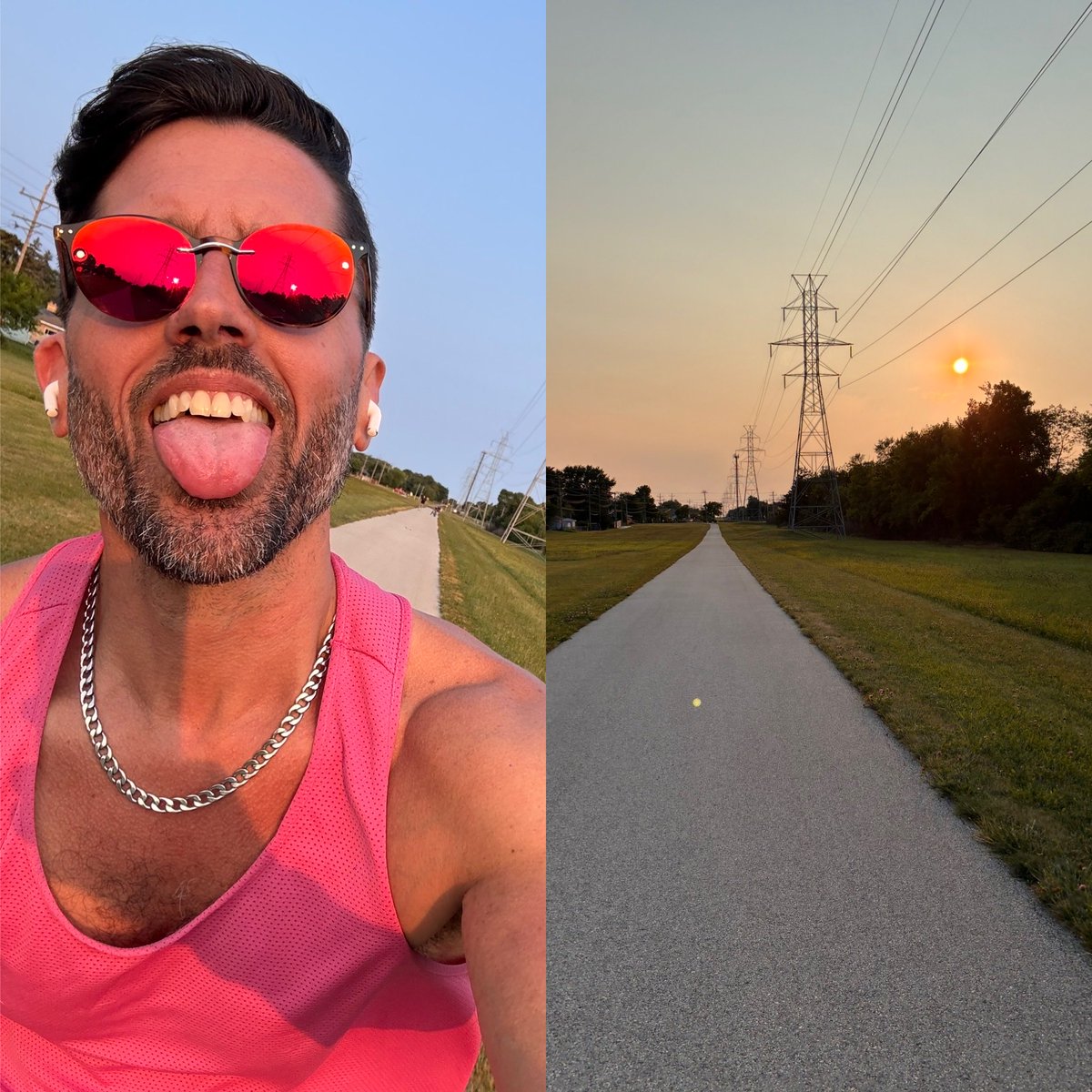 ZadDaddy78's tweet photo. Sunset pretty and so am I 👅👅👅👅 https://t.co/Vll0EdMkY6