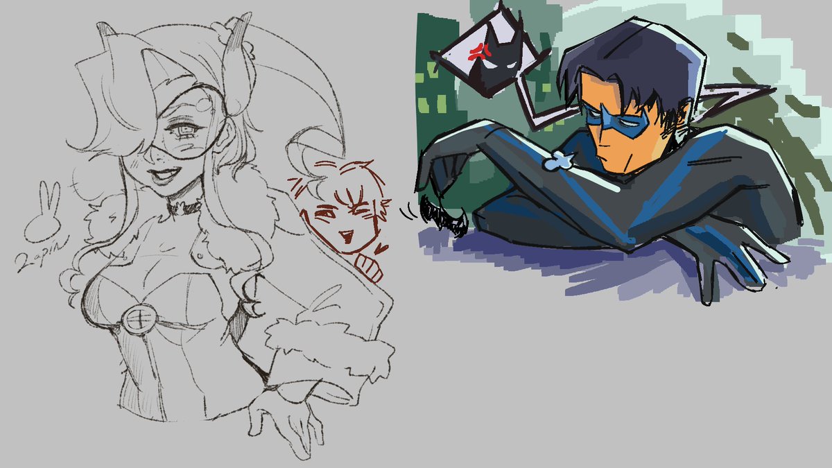 udderthehood's tweet photo. Art dump w/ @PUNKT4T 💫
#dcoc #dccomics #magma https://t.co/eYRbouvtsZ