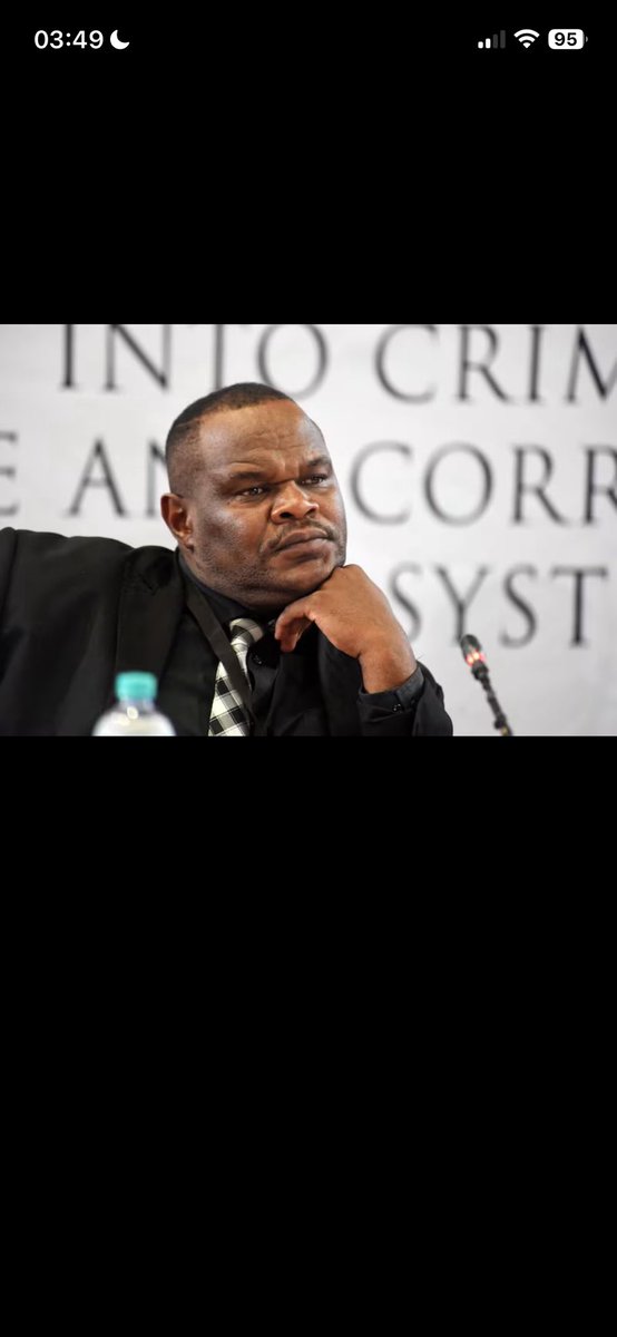 MrTPodcastZA's tweet photo. Let’s not forget this! 
IDAC officials, led by Suneel Bellochun, allegedly visited Sgt. Fannie Nkosi in prison in an attempt to pressure him into implicating Generals Masemola and Khumalo in the Cat Matlala corruption saga.

Nkosi further alleges that General Khan has a relationship with Cat Matlala.
