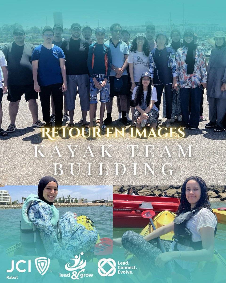 JCI_RABAT_'s tweet photo. 🌊 Retour en images sur notre Team Building Kayak à la Marina Bouregreg ! 🚣‍♂️💙

Une journée placée sous le signe de la cohésion, du partage et de la bonne humeur. Merci à tous les participants pour cette belle énergie ! ✨

#JCIRabat #JCI https://t.co/pLLKIJfU7G
